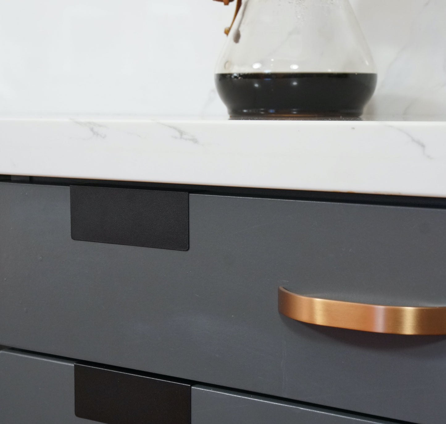 Cabinet Label Clip (8 pack) • Black