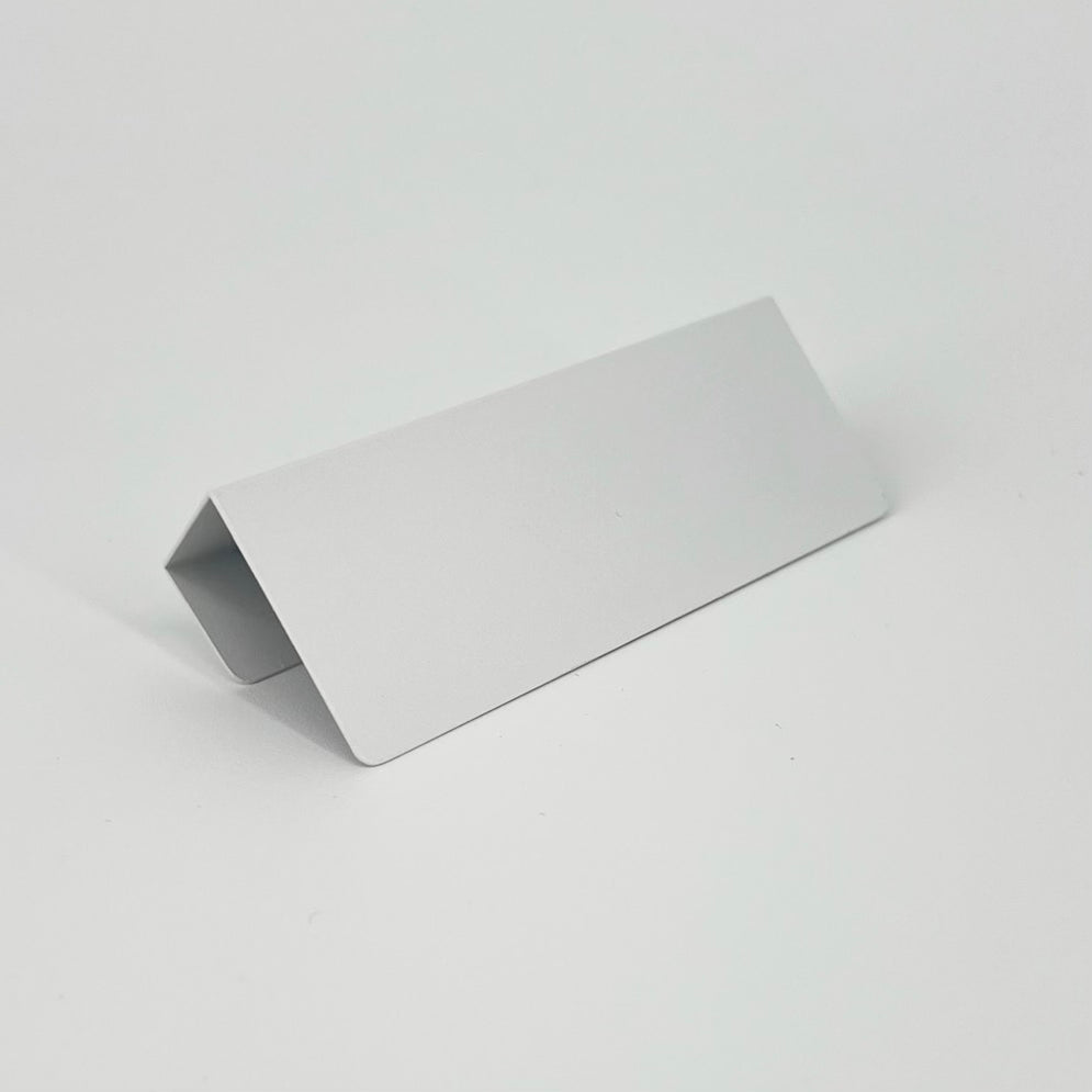 Cabinet Label Clip 8 pack • White