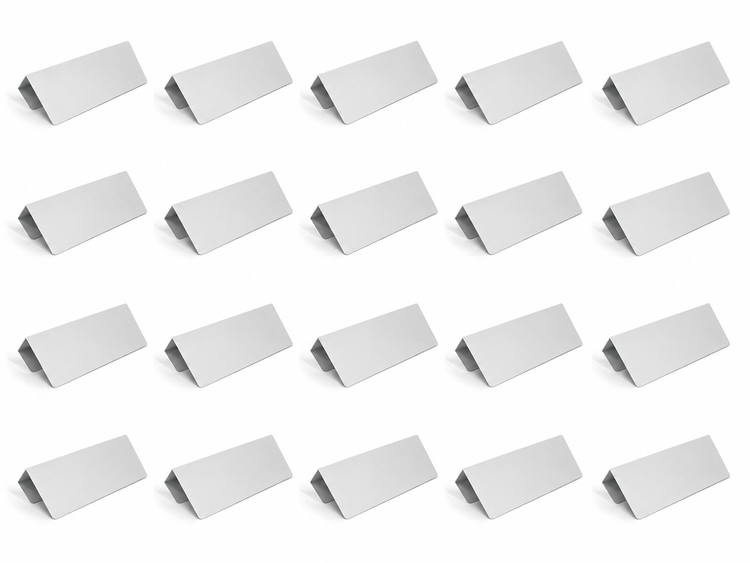 Cabinet Label Clip 20 pack • White
